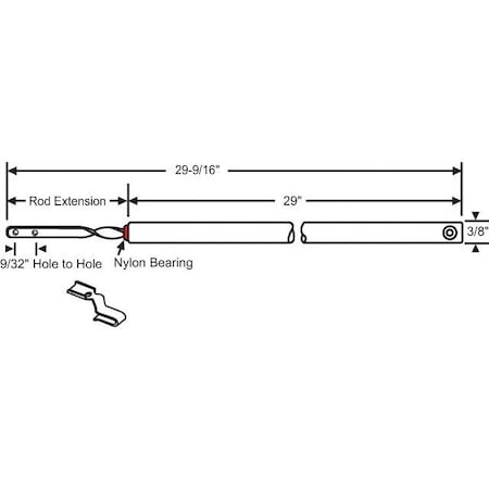 Strybuc 29in Spiral Balance 75-503A 75-S29R-3